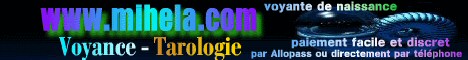 Votre avenir vous int�resse? MIHELA voyante de naissance, � votre service, paiement Allopass + suivi possible par t�l�phone 0,34�/mn seulement